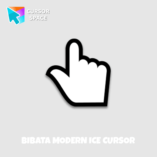 Bibata Modern Ice Cursor pointer cursor
